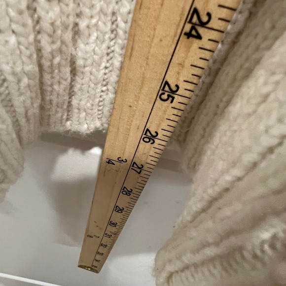 American Eagle Outfitters Fair Isle Sweater Cream Multi Color M M Cozy Knit - Picture 5 of 7